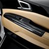 For KIA Carnival KA4 -2026 Car Tuning Carbon Fiber Window Button Cover Trim Interior Replacement Parts Accessories LHD