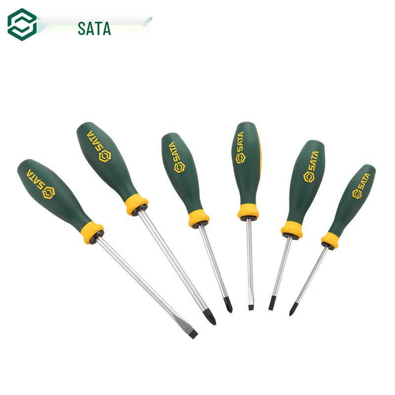 SATA 6-Piece G-Series Slotted & Phillips Screwdriver Set CR-V