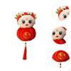 Chinese Year Snake Hanging Decoration Plush Ornament for