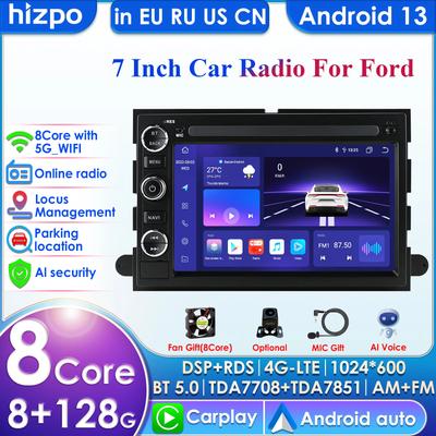 Inteligentní 2din Android Autorádio pro Ford F150 F250 F350 Mercury Lincoln Taurus Explorer Autorádio Multimediální Přehrávač Videa GPS Carplay 4G