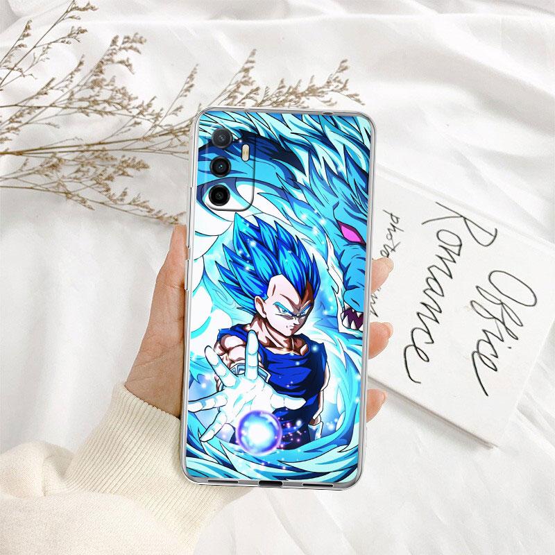 

TR13 Dragon Ball Vegeta Transparent Phone Case for Samsung Galaxy A04 A04S A14 A23 A34 A54 M23 M33 M52 M53 Galaxy M33