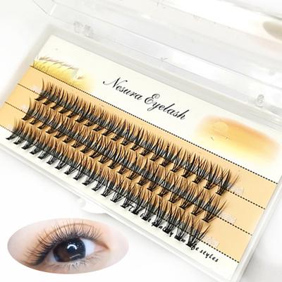 1 Kutu Kıvrık Kirpikler Yoğun Kullanımı Kolay Fiber Güzellik Takma Kirpikler Soyunma Odası İçin