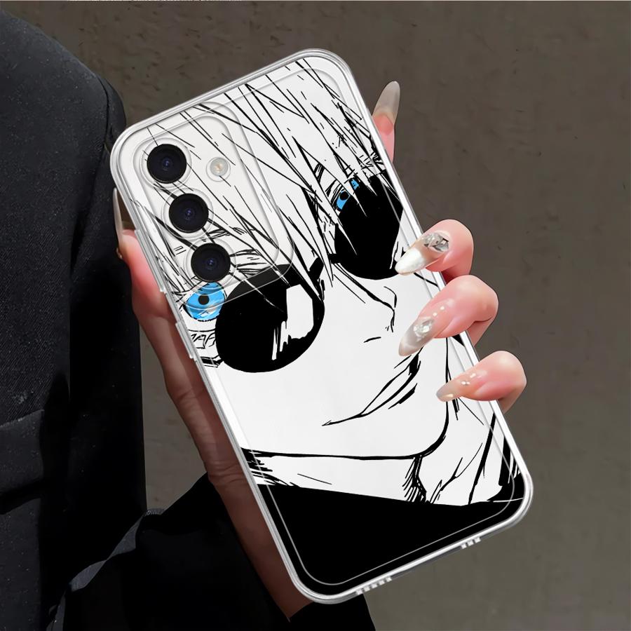 J-Jujutsus K-Kaisens Anime Phone Cover Case for Samsung Galaxy A57 A52 A54 A15 A34 A35 A25 A51 A55 A36 A37 A52 A17 A26 A24 A56
