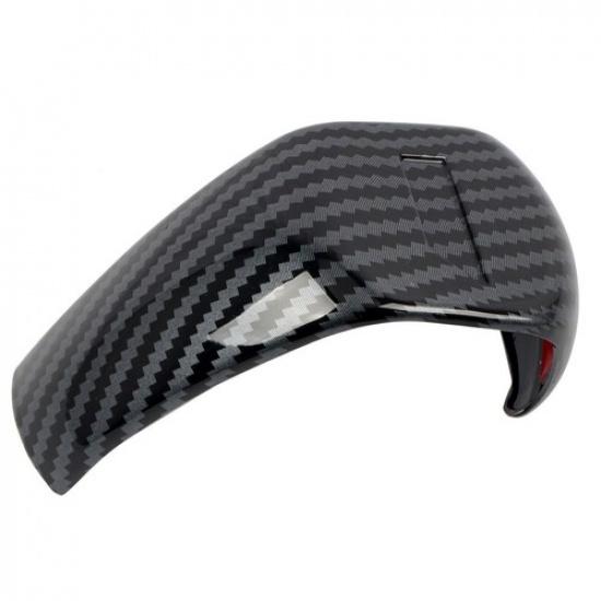 For Cadillac CTS 2008-2013 Carbon Fiber Look Car Gear Shift Knob Cover Trim
