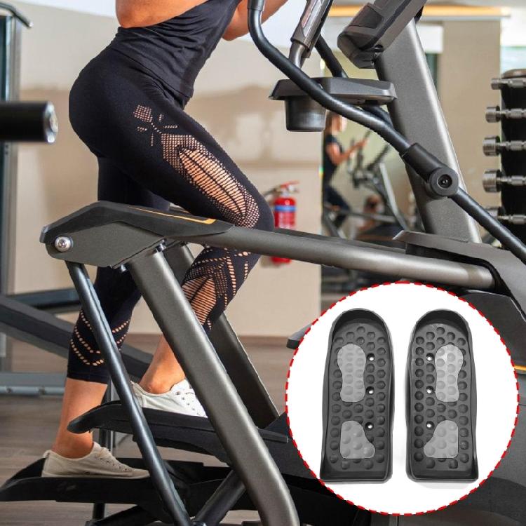 Fitness Machine Foot Pedals Practical Trainer Pedal Replacement Rowing Machine Pedals for Sports Exercise Supplies