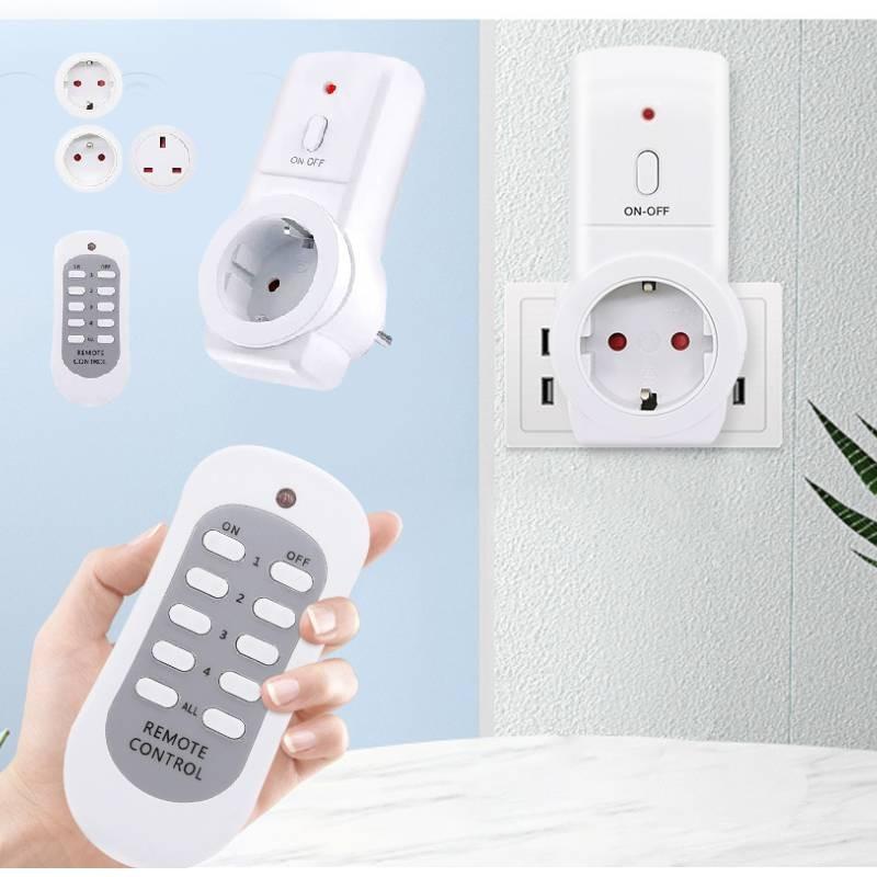 Versatile Smart Remote Control Socket For Home Kitchen With 30m Range And 220v Power
