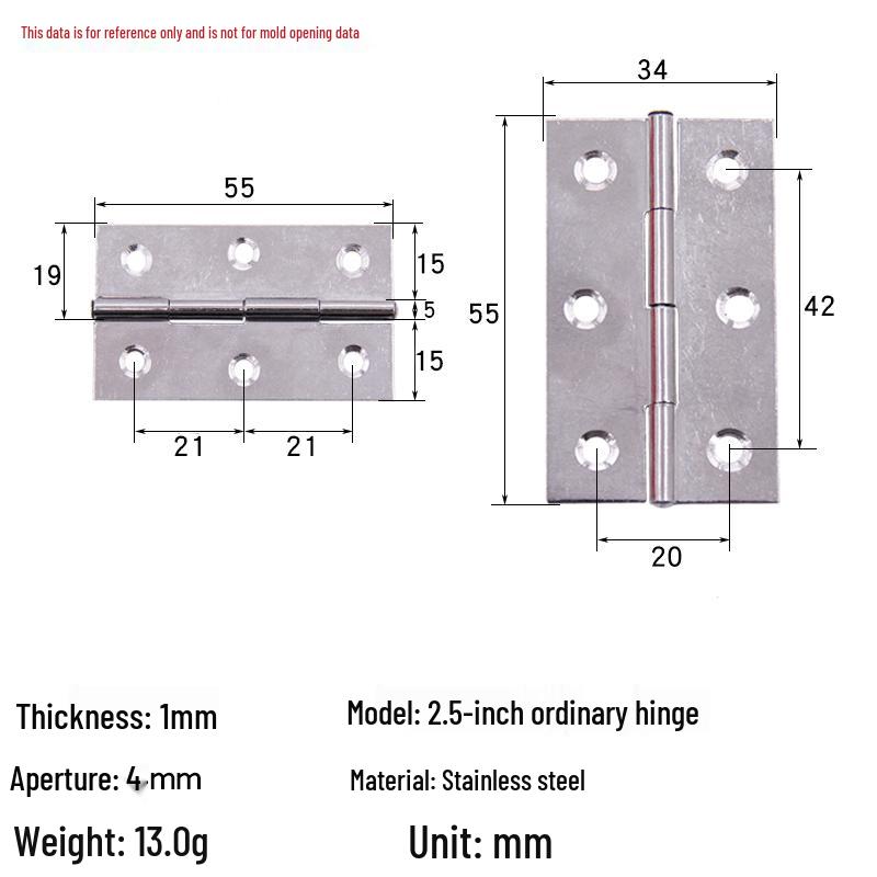 Anwang Stainless Steel Silent Hinge for Cabinets and Windows