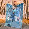Kevin De Bruyne Flannel Blanket Soft Warm All-Season Throw, Design for Camping, Car Travel, Hiking Sofa, Bed, Office Perfect Gift for Parties
