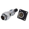 400V WS16 Aviation Plug Socket Connector Stable Electrical Performance Waterproof Power Connector
