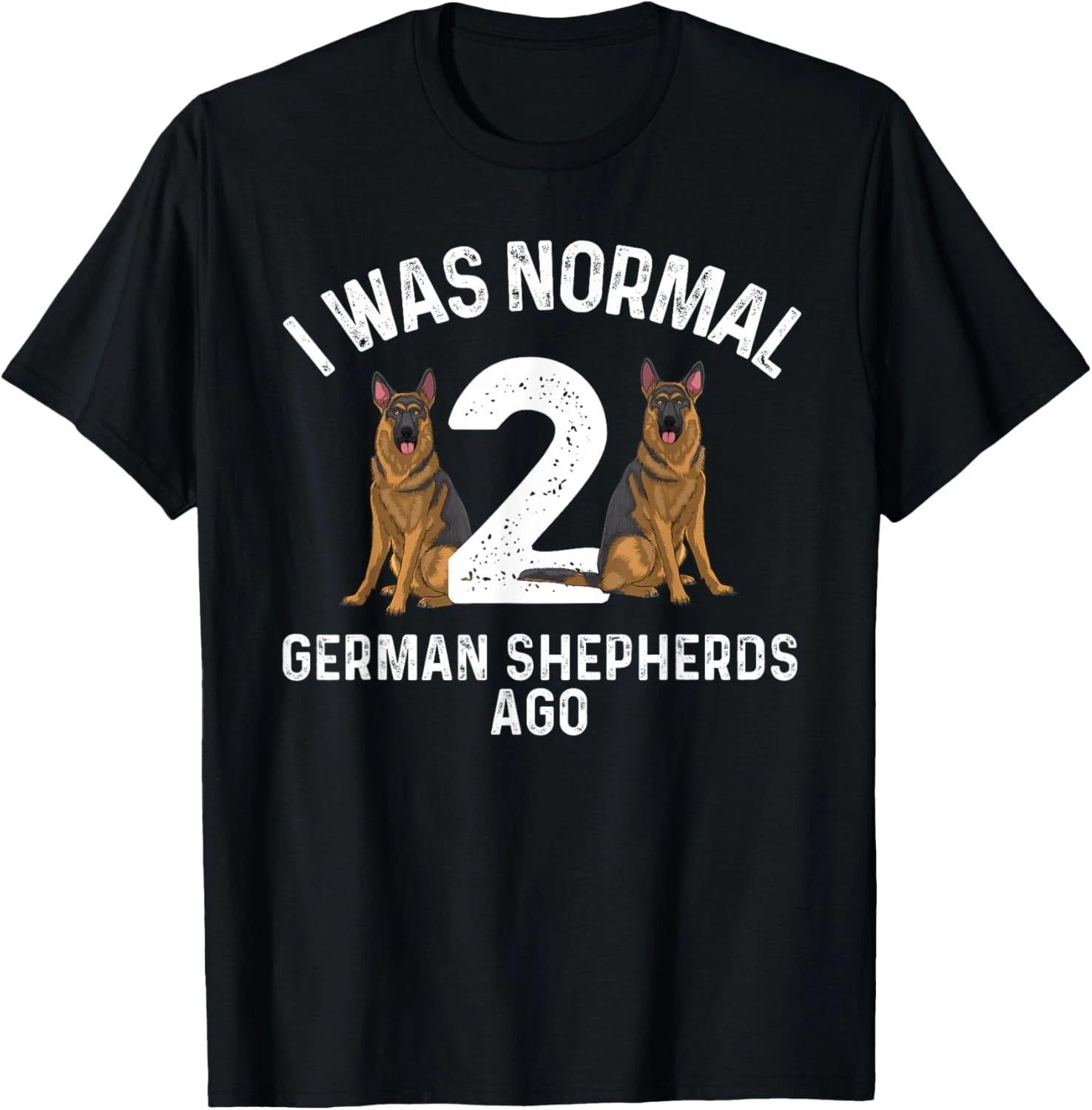 Best German Shepherd Art Men Women Dog Lover German Shepherd Gift Unisex T-Shirt L