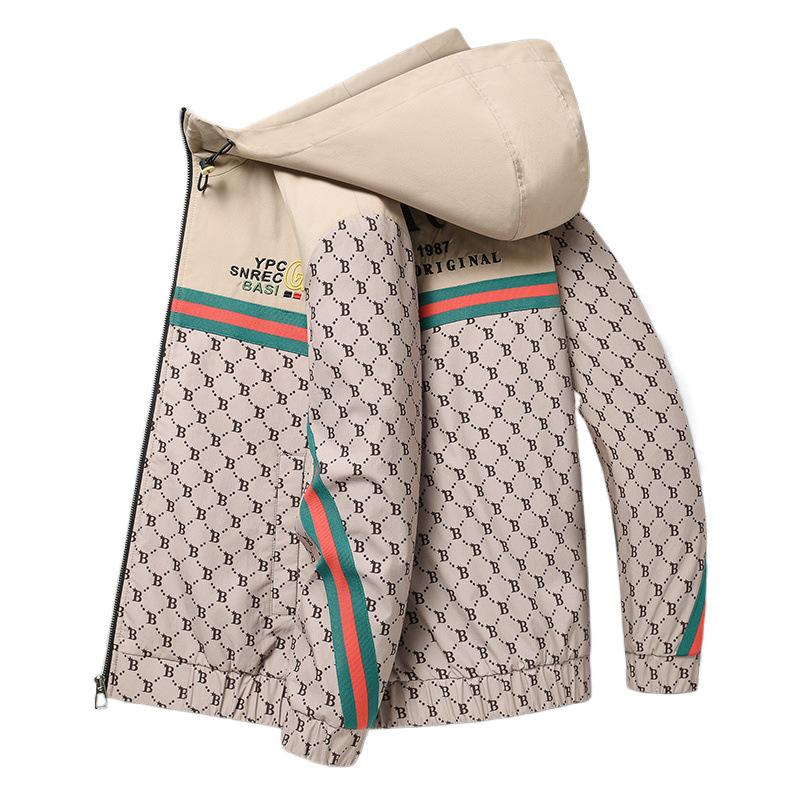 Chaqueta nueva tendencia de primavera y otoño chaqueta con capucha informal para jóvenes