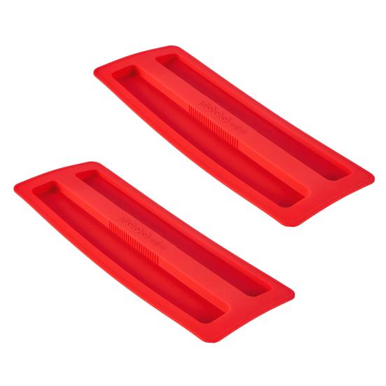 2 stk Silikon Brødrister Deksler Brød Maskin Deksel Vaskbart lokk Kjøkkenapparat Deksler for 2-Slice Brødrister Støvbeskyttelse Enkel håndtering