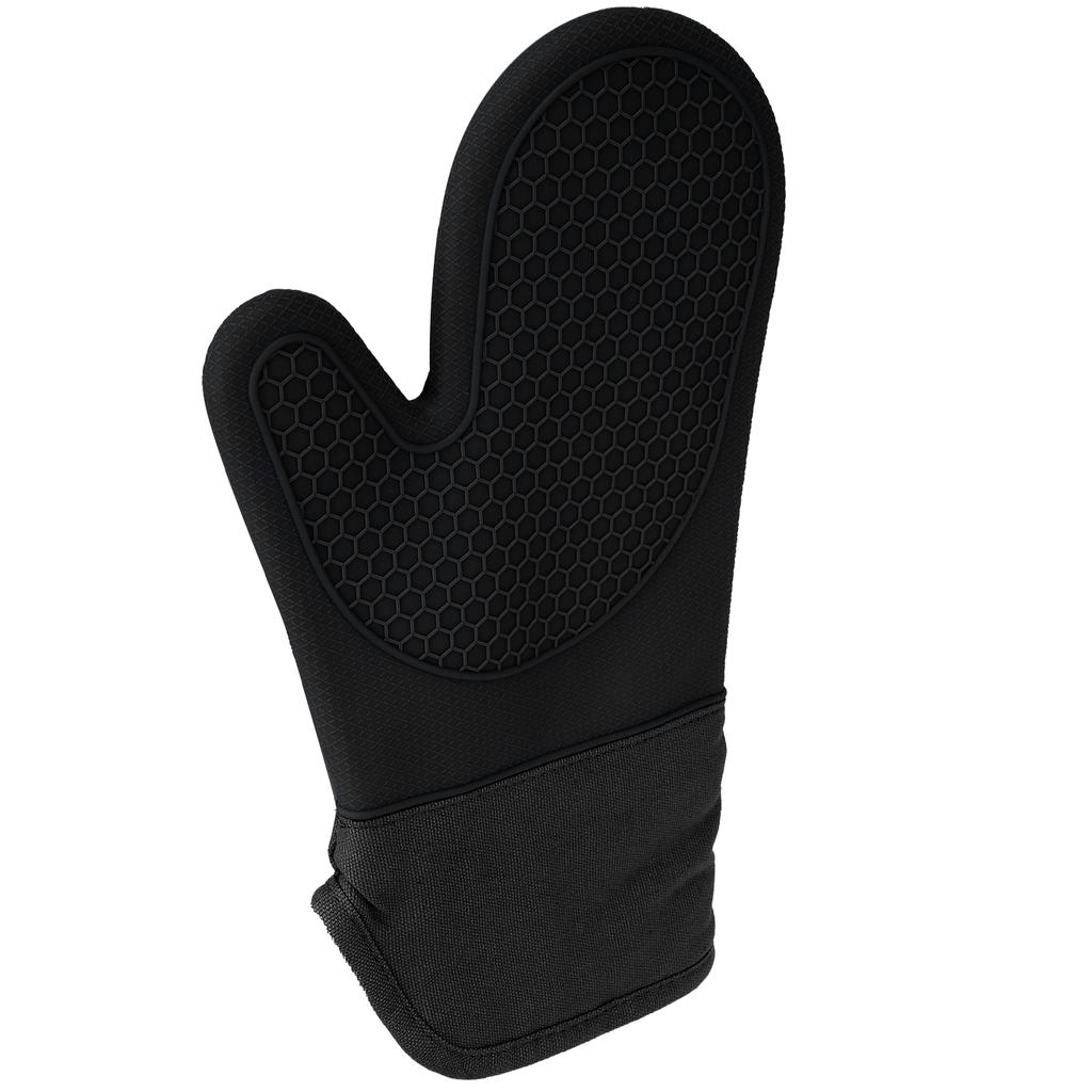 Silicone and Cotton Oven Glove Kitchen Heat Resistant Mitts for Microwave Oven Home Bakery
