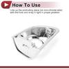 Front Left Exterior Door Handle Cover for Hyundai Elantra 2017-2020 Door Handle Cover No.82652F2020 Silver Tone ABS