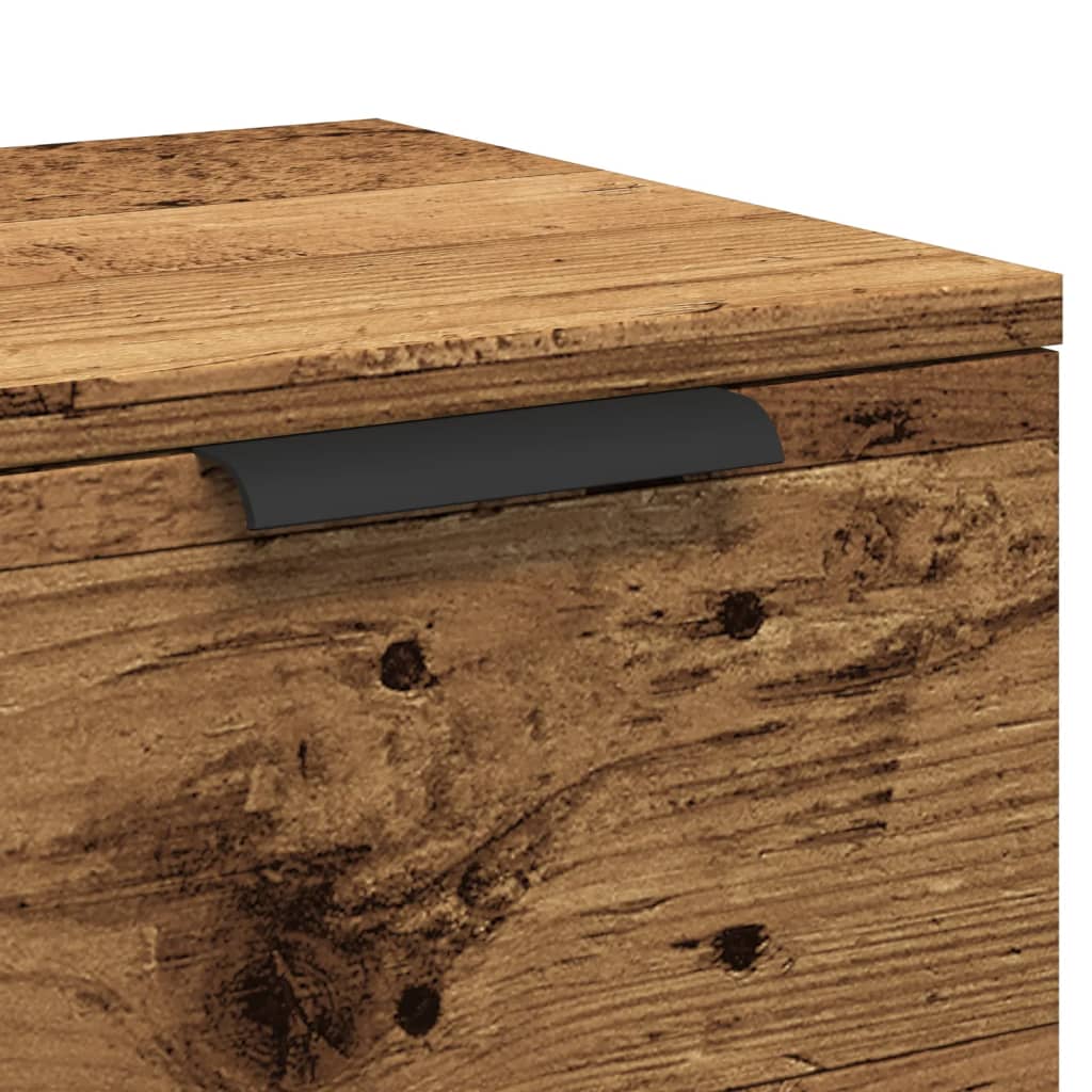 Sideboard for Living Room, Entrance Drawer Storage Cabinet, Sofa Sideboard, Reclaimed Wood Façade 60x30x70 Cm Engineered Wood