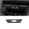 Carbon Fiber USB Power Socket Panel Cover Trim 1pcs For Honda Accord