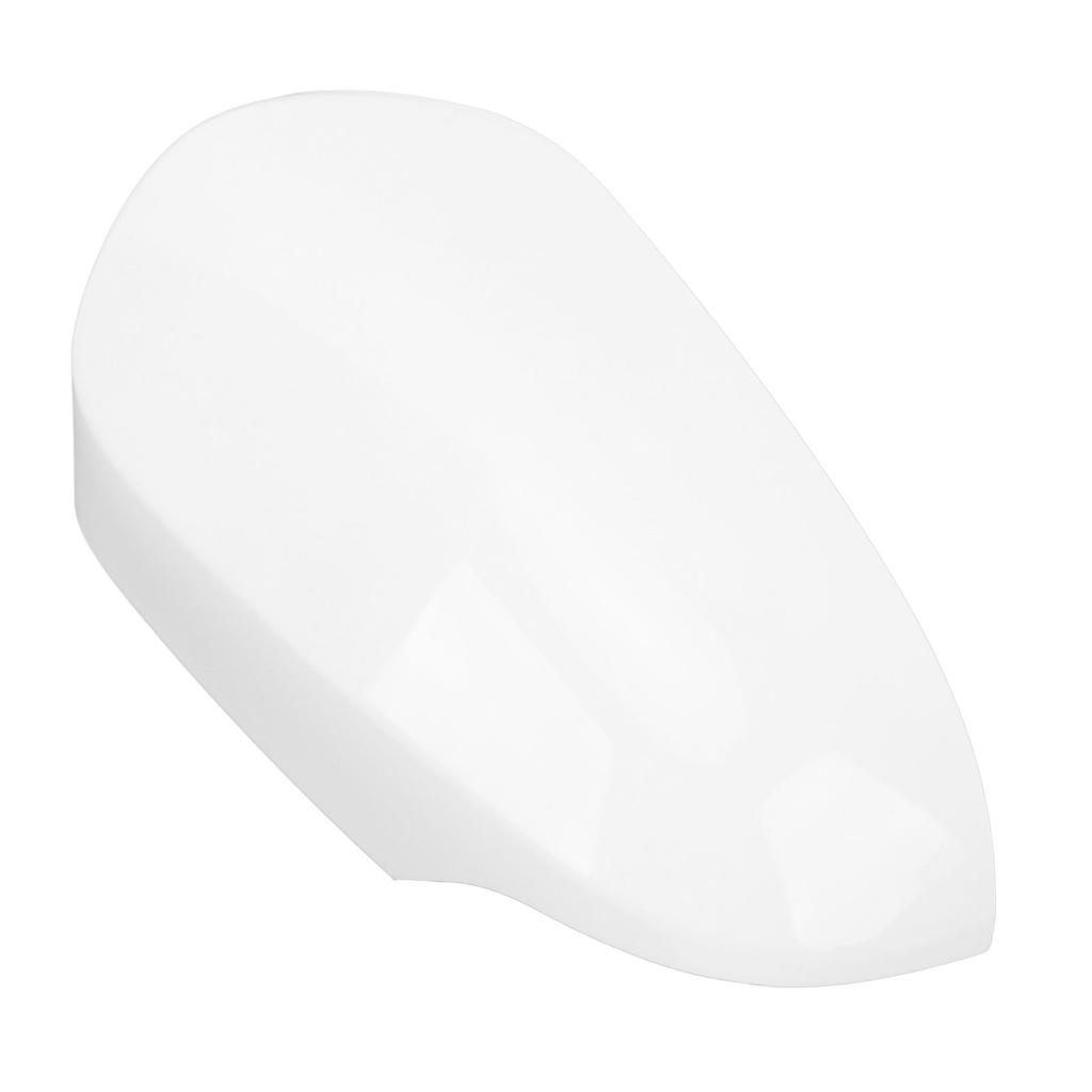 Door Side Rear View Mirror Cover White Shockproof Scratch Resistant Stylish Wing Mirror Cap for Vehi
