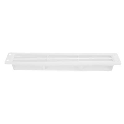 RV Exhaust Vent Cover White Motorhome Outside Sidewall Grille Mesh Air Outlet Ventilation Cover for Boat Yacht Trailers