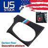 Carbon Fiber Interior Engine Start Button Decal Trim For BMW 3 4 F32 F30 F35 BL