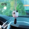 Hängendes Ornament für den Rückspiegel, niedlicher Anhänger in Tierform mit Umhängeband, einfach zu installierende Auto-Innendekoration