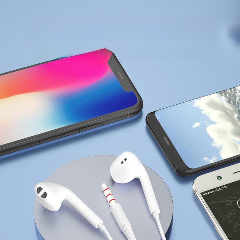 E12 In-Ear Wired Earphones: Stereo Surround with Heavy Bass for Mobile and Computer