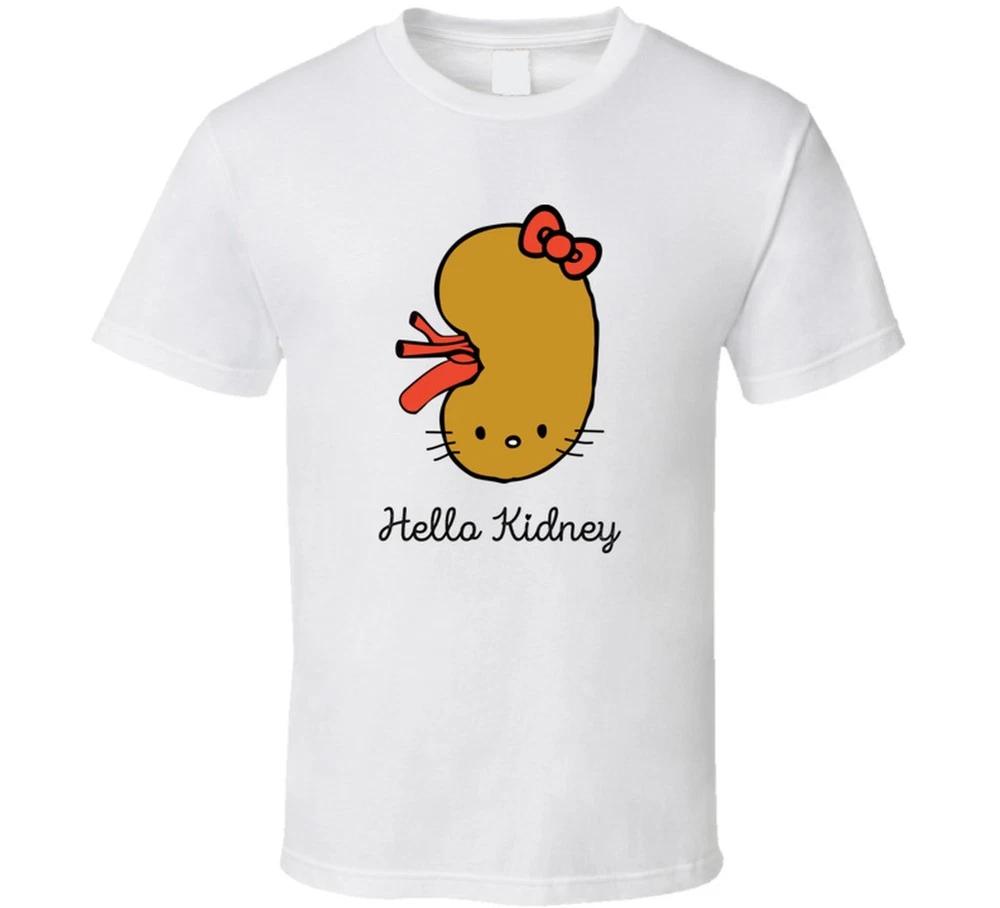 Hello Kidney Funny Nerd Geek Parody T Shirt S