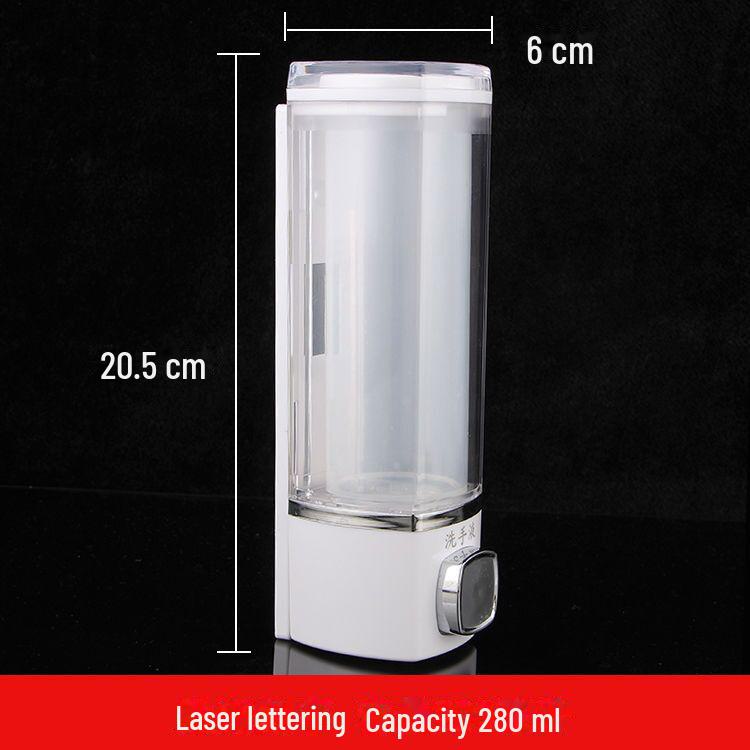 Wall-Mounted Bathroom Soap & Shampoo Dispenser