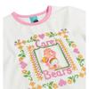 Care Bears Unisex Adult Cross Stitch Ringer T-Shirt