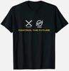 Kryptowährung T-Shirt XRP XLM Coin Control the Future T-Shirt, Coin XRP Tee