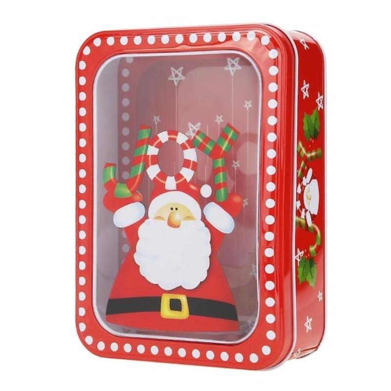 Package Tin Box Cans Wedding Party Candy Baking Cookies Biscuit Case Storage Tank Sundries Soap Tin Box Creative Christmas Gift