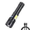 Work Light IPX5 Waterproof Rechargeable Super Bright Torch Pocket Flash Light for Outdoor Emergency Camping Hiking