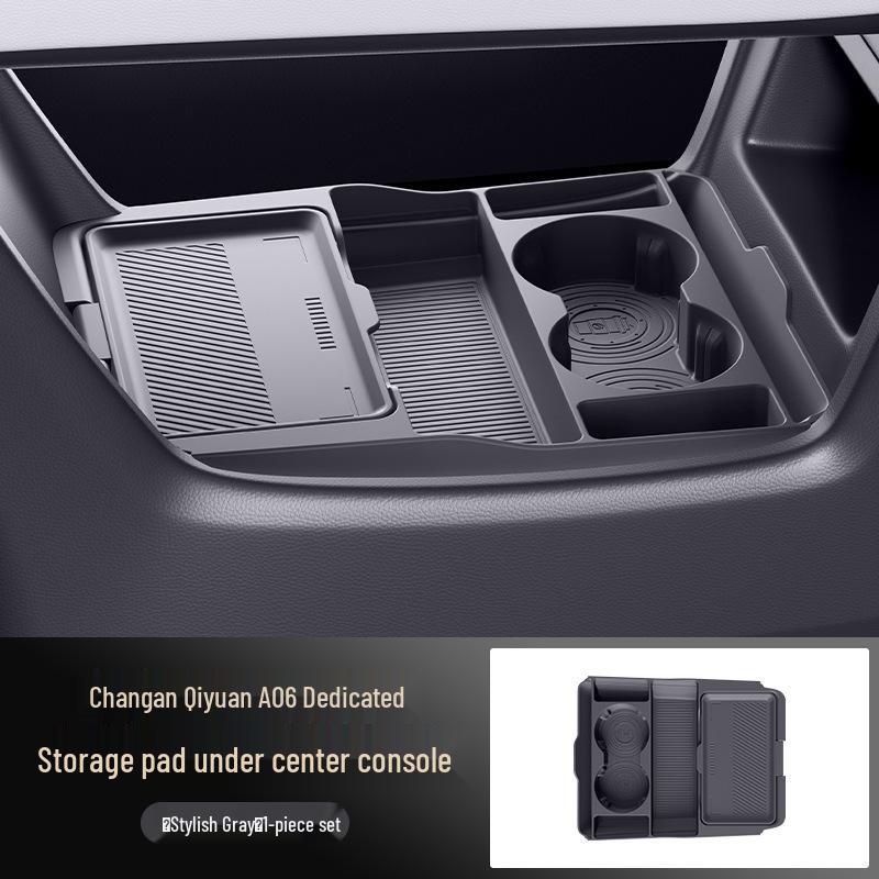 Silicone Dustproof Holder for Qiyuan A06 Center Console Storage Box