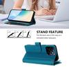 For Honor Play 60 Plus 5G/X7c 5G/X7c 4G/200 Smart 5G Leather Case 9 Card Slots Zipper Wallet Stand Phone Cover with Wrist Strap