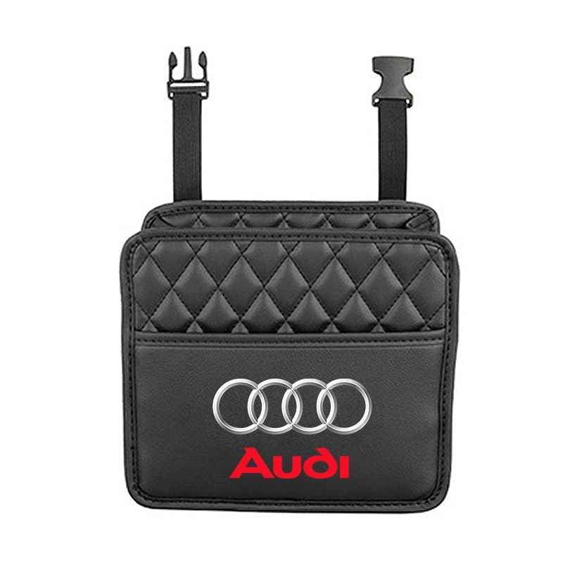 Car Storage Bag Multi-function Seat Back Storage Pocket Suspension for Audi Q3 Q5L Q7 Q2L S4 S5 S6 S7 S8 TT RS3 RS4 A6L A4L A3 A4 A7 A5 8P 8V 8L R8