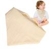 Baby Drool Bib Baby Absorbent Triangular Drool Bib for Babies 4-Layer Cloth Burp Breathable Absorbent Toddler Feeding Supplies