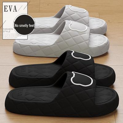 Weiche Hausschuhe für den Sommer: Rutschfeste EVA-Sandalen mit dicker Sohle für Männer und Frauen