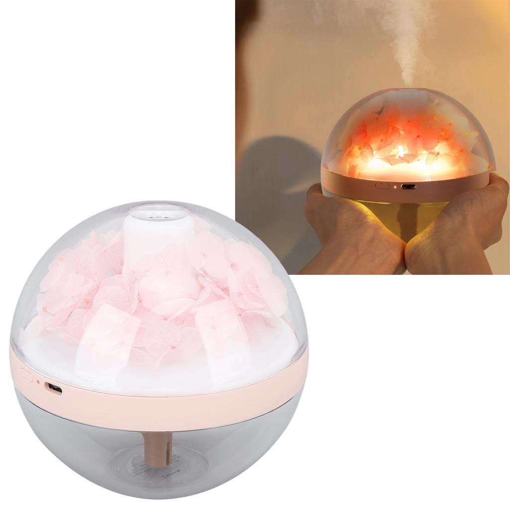 Essential Oil Diffuser  LED 270ml  Eternal Flower  Humidifier for Tabletop Bedroom