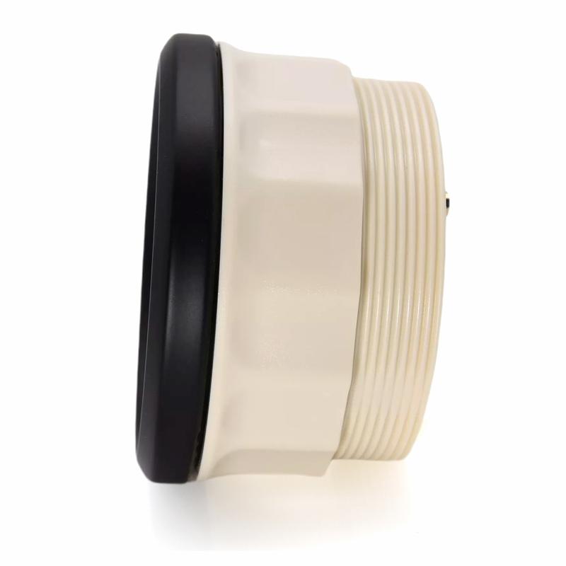 ZMFJH 0-160MPH 85MM GPS Speedometer Gauge with Antenna Red Backlight Odometer High Beam Turn Light for Boat Yacht Car 12V24V