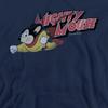 Mighty Mouse Mens Mighty Retro Hoodie
