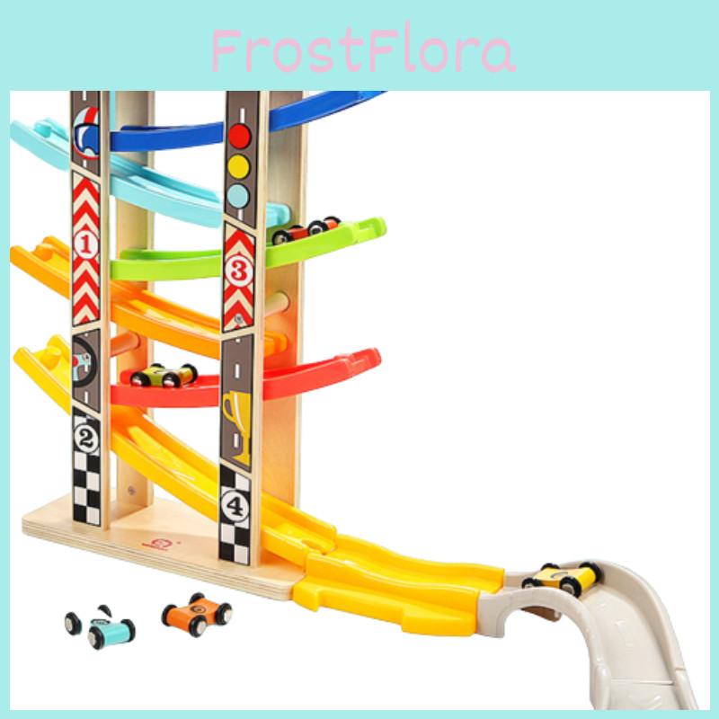 Special Baby Gliding Track Car Toy Wooden Material Non-electric 31*10.8*25.4