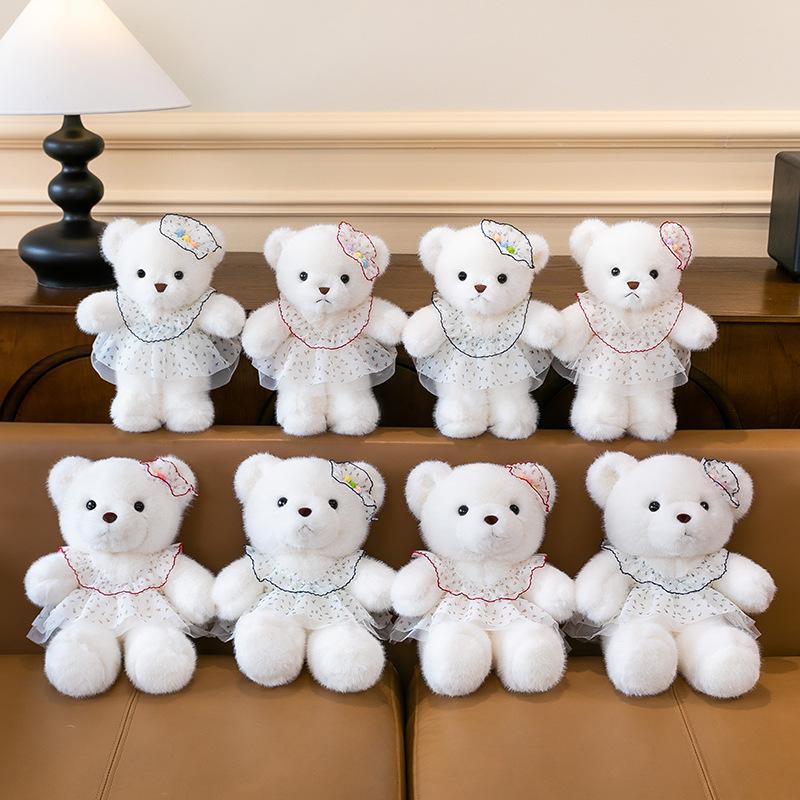 Cute Gauze Bear Doll, Super Cute Huggable Bear, Teddy Bear Doll, Plush Toy, Rag Doll, Gift For Children And Girls