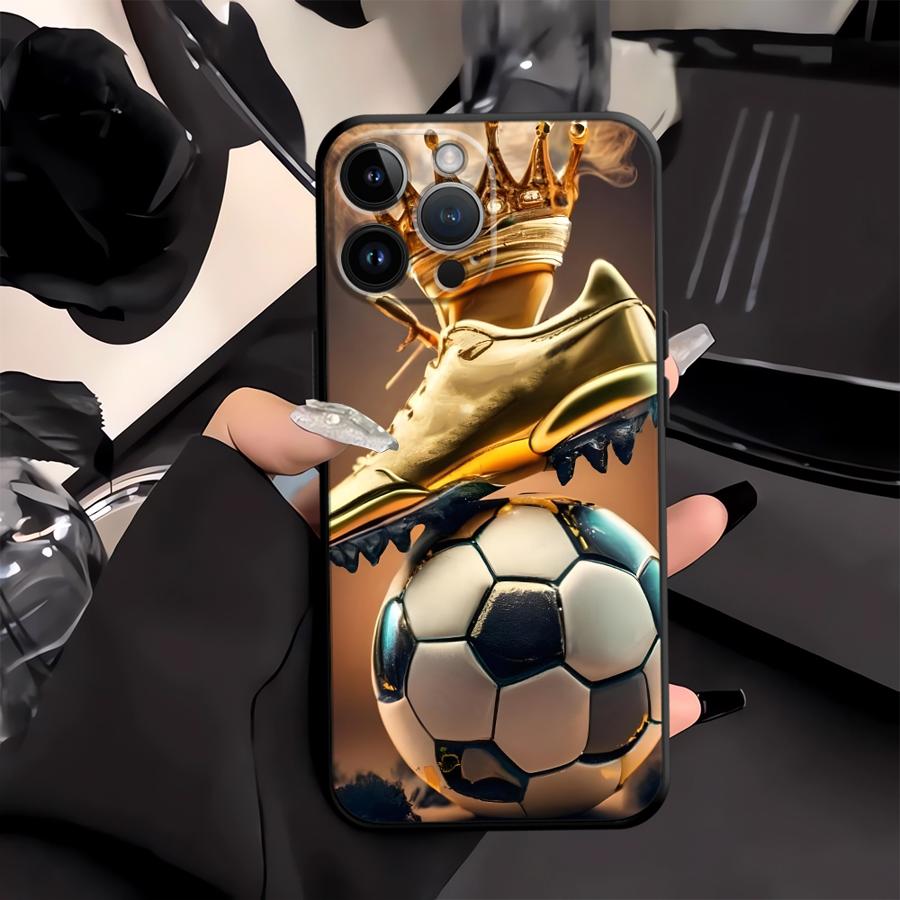 Sneakers Football Funda Phone Cover Case for Apple IPhone 17 Pro Max XR XS MAX 11 12 16 14 Air 15 Pro 7 8 13