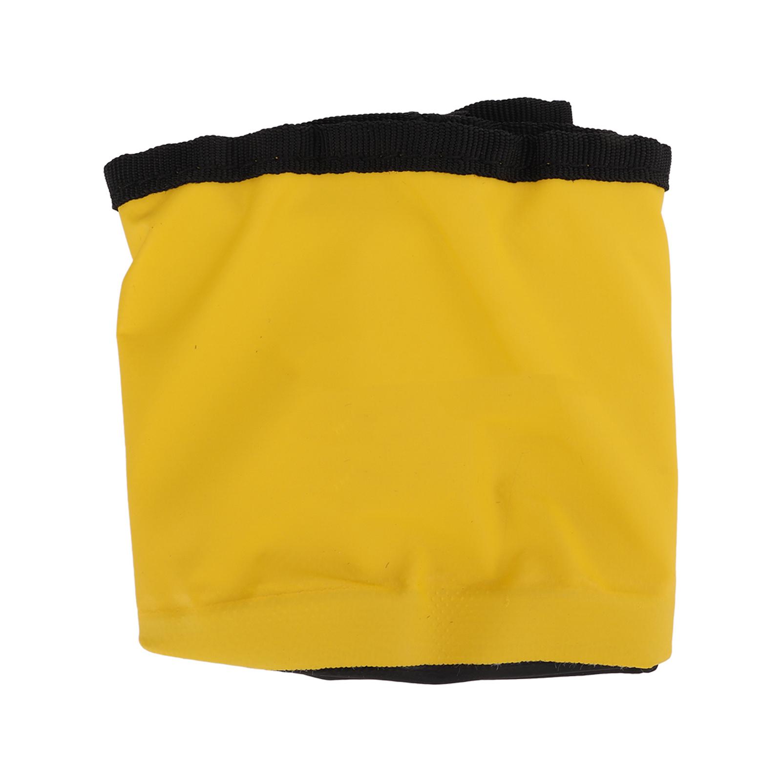 

Collapsible Bucket with Handle Lightweight Folding Water Container Thicken PVC Wash Basin for Camping Hiking Fishing