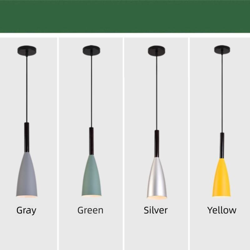 Modern Nordic style chandelier simple lighting fixture chandelier with E27 bulb suitable for dining room and bedroom