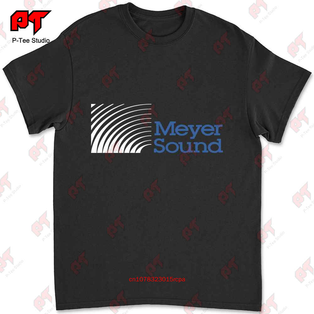 New UnisexS T Shirt Meyer Sound Thinking Logo Usa Size WomenS UDFD