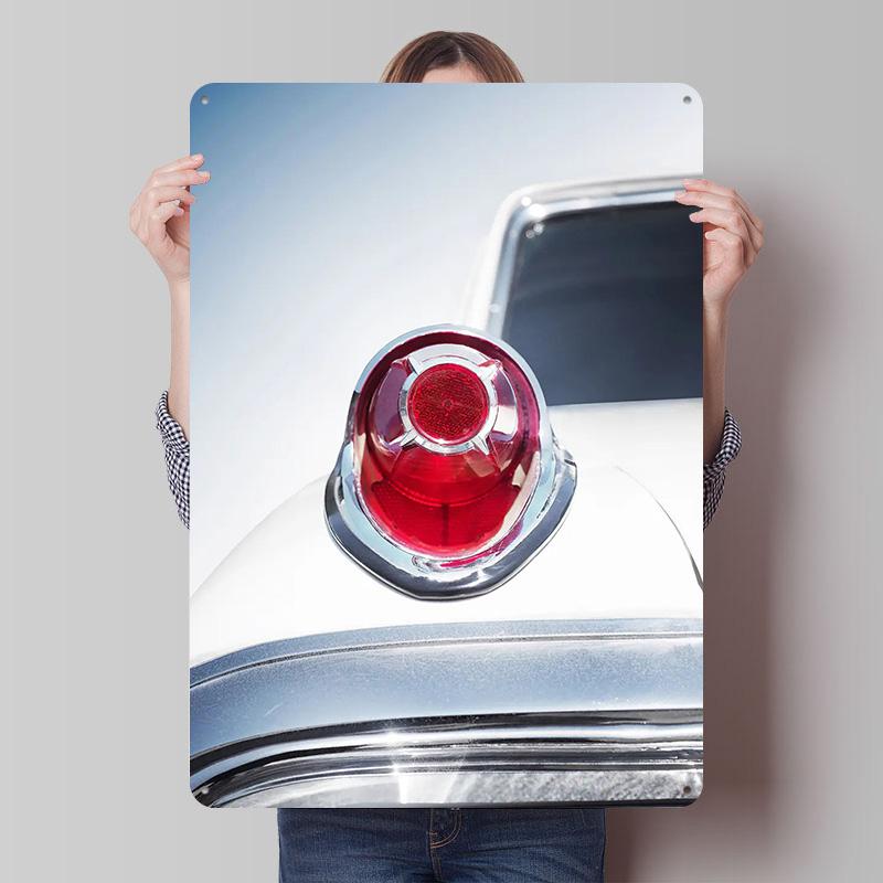 

1962 Monterey Taillight Printed Poster Customized Wall Art Retro Vintage Metal Tin Signs for Garage Home Decor Office Decoration 7.9x11.8In(20x30cm)