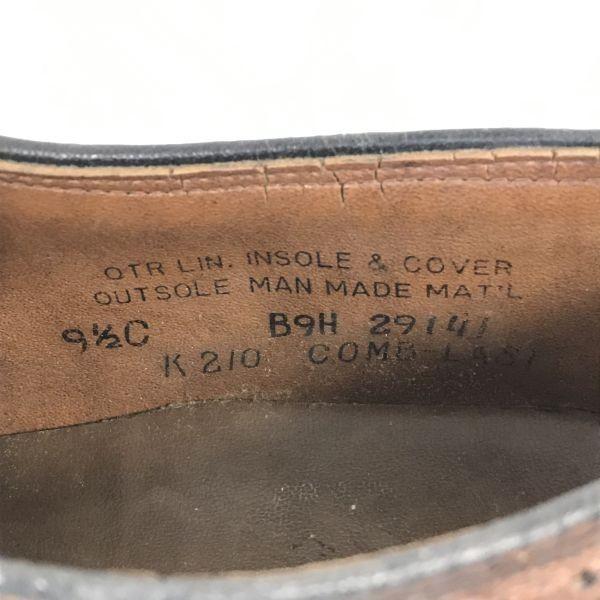 70s/KNAPP/USAS Z41.1-1967/50 R1972/Steel Toe Work Wingtip Shoes/9.5C/26.5/Brown/Vintage(USED)