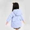 Three Proof Fabric Three-Dimensional Wings: Winter Down Jacket for Infants and Young Girls, Thick Coat for Children's Winter Clothing