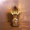 Wooden Lantern with LED Night Light 2 AAA Battery Powered