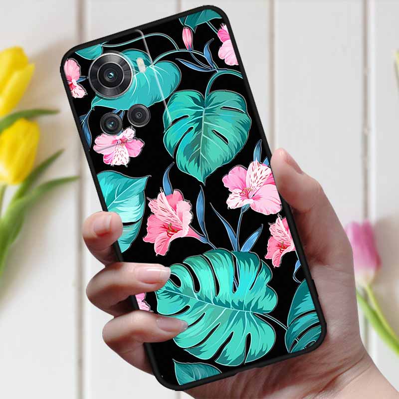For Oneplus ACE Case Oneplus 10R 5G 3D Relief Cartoon Emboss Silicone Shockproof Cover For Oneplus 10 R Ace Case Coque Bumper